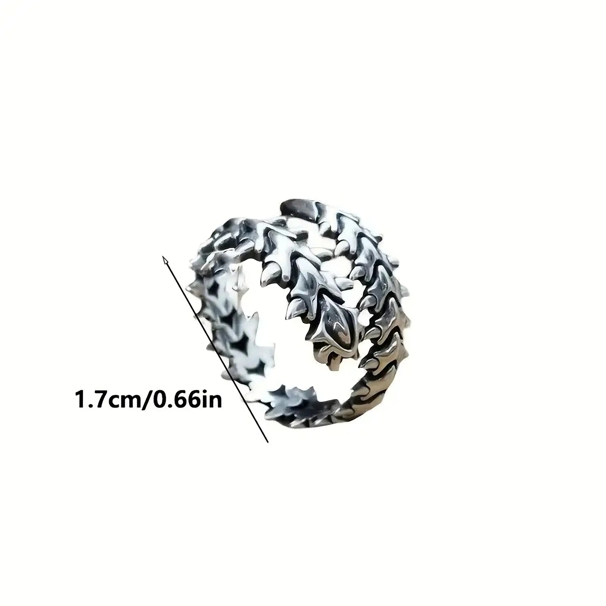 Vintage Gothic Thorn Ring