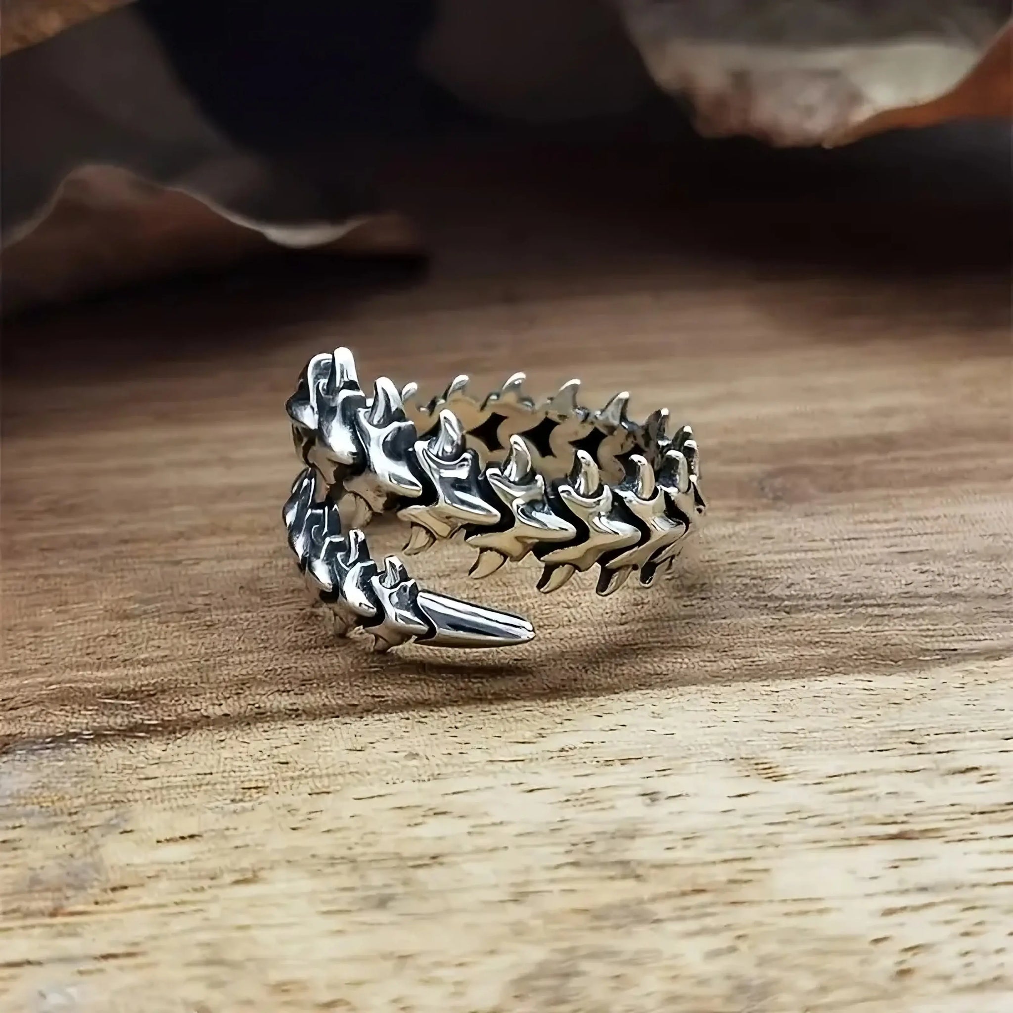 Vintage Gothic Thorn Ring