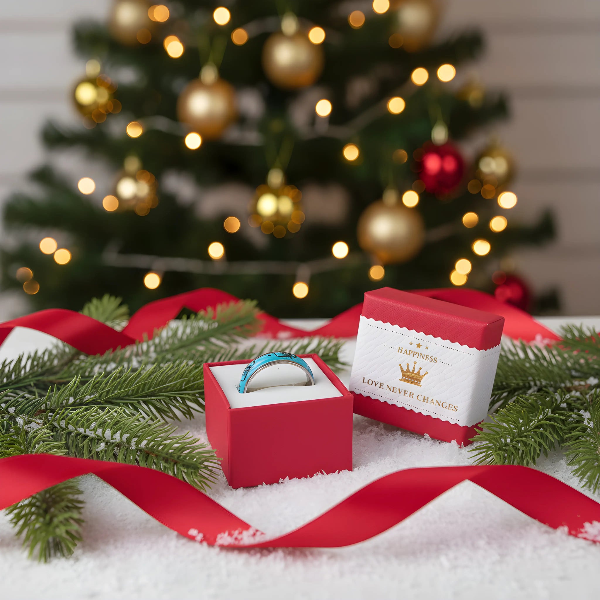 Turquoise Scorpion Inlay Ring 6.7cm