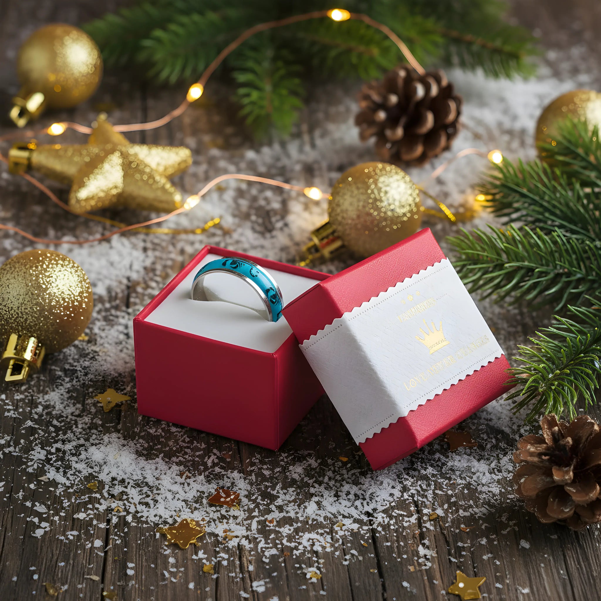 Turquoise Scorpion Inlay Ring 6.7cm