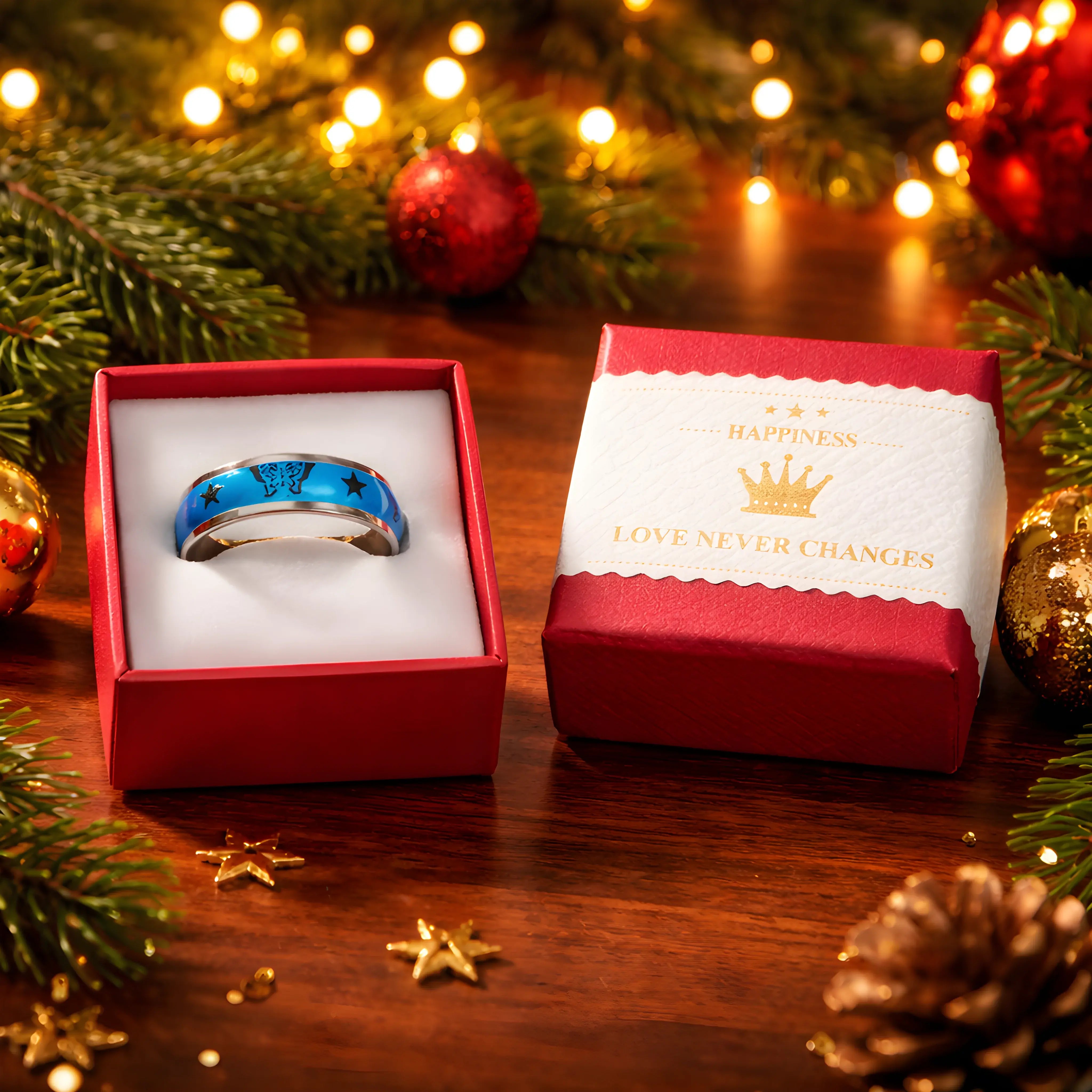 Blue Butterfly Star Ring 6.7cm