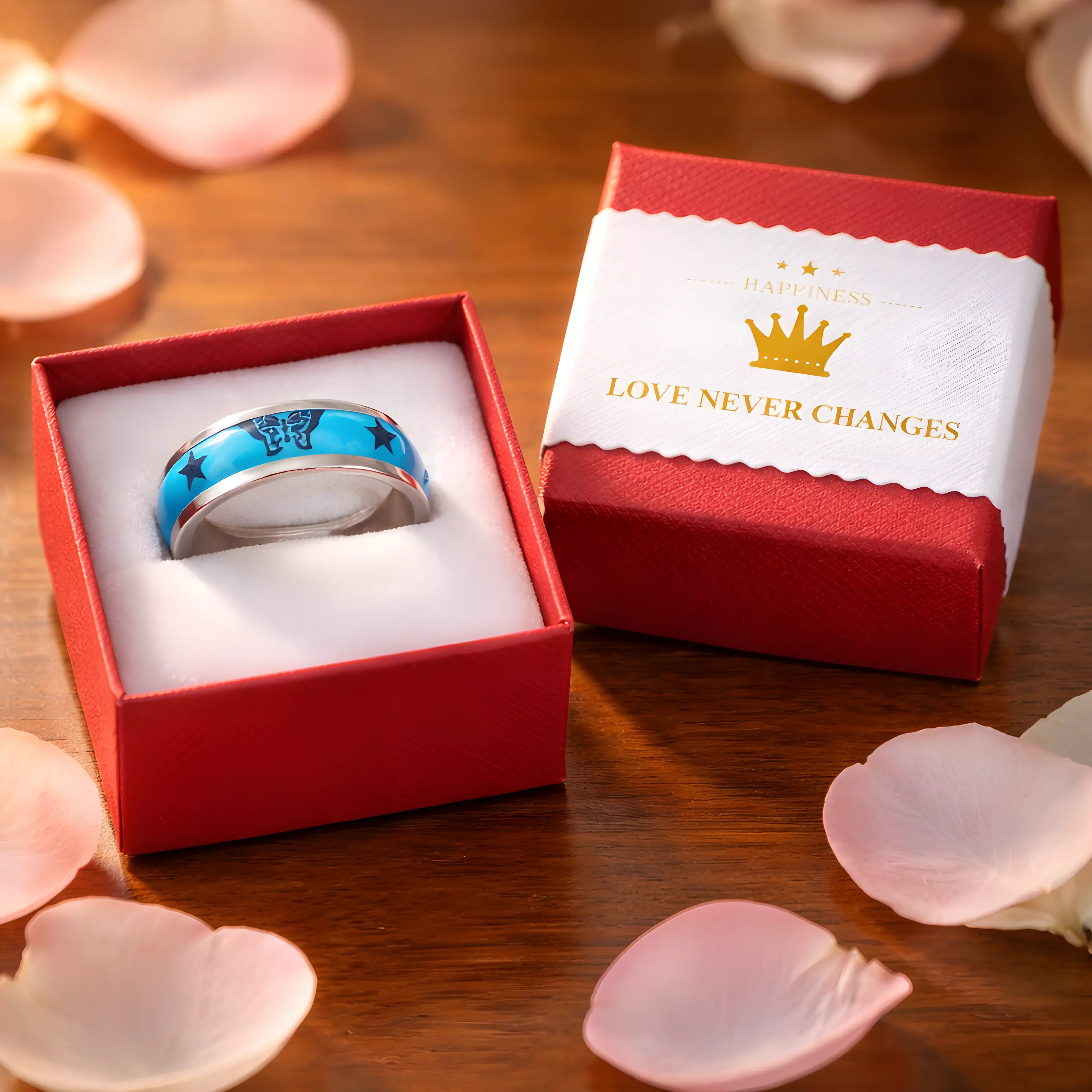 Blue Butterfly Star Ring 6.7cm