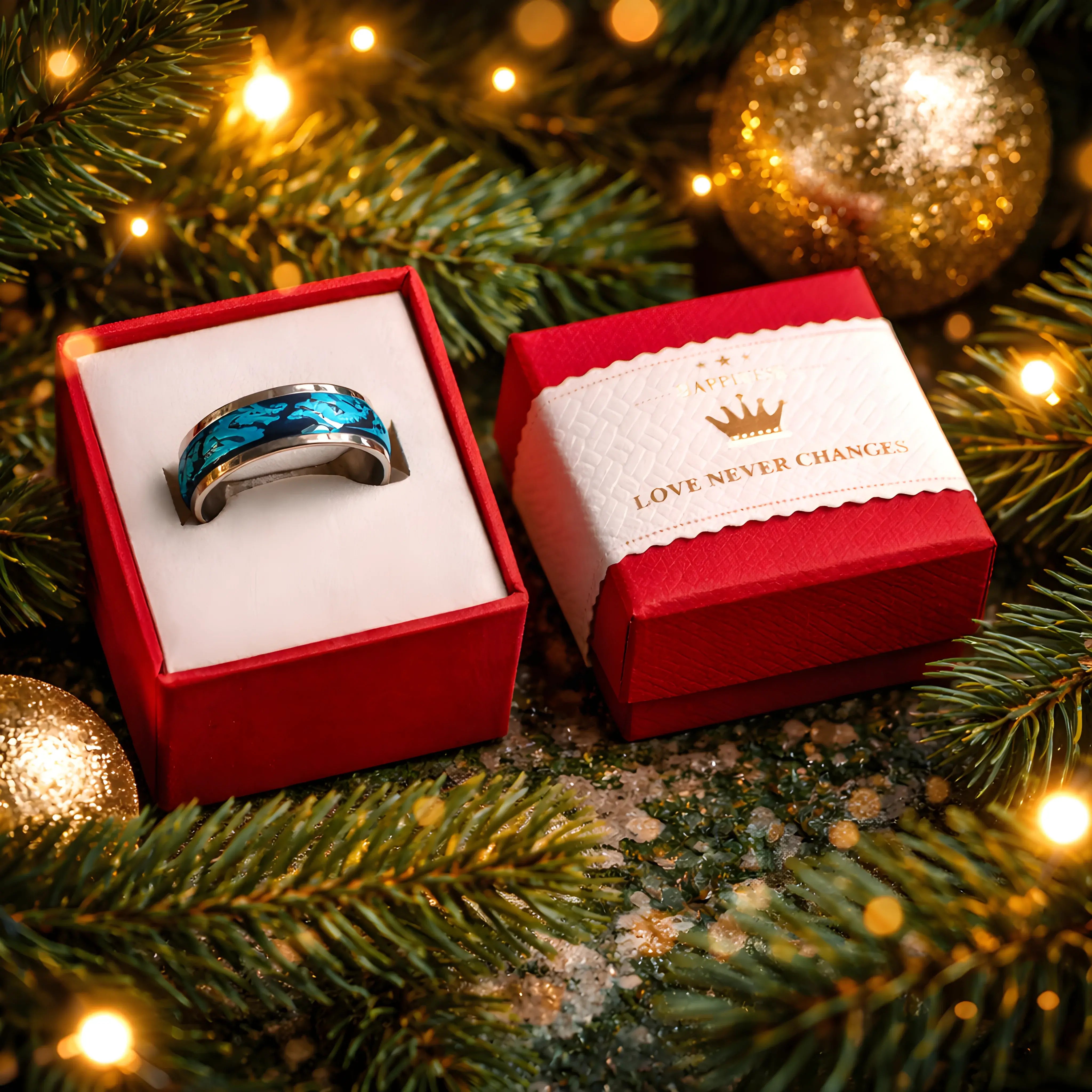 Blue Dragon Glow Ring 5.7cm