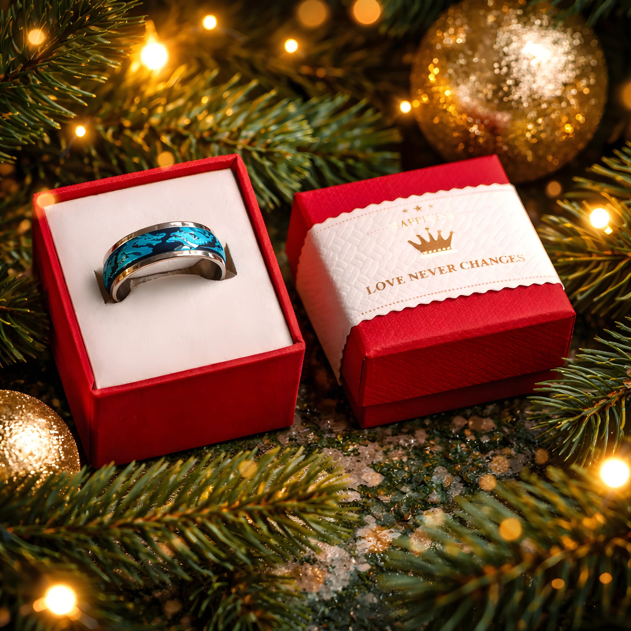 Blue Dragon Glow Ring 5.7cm