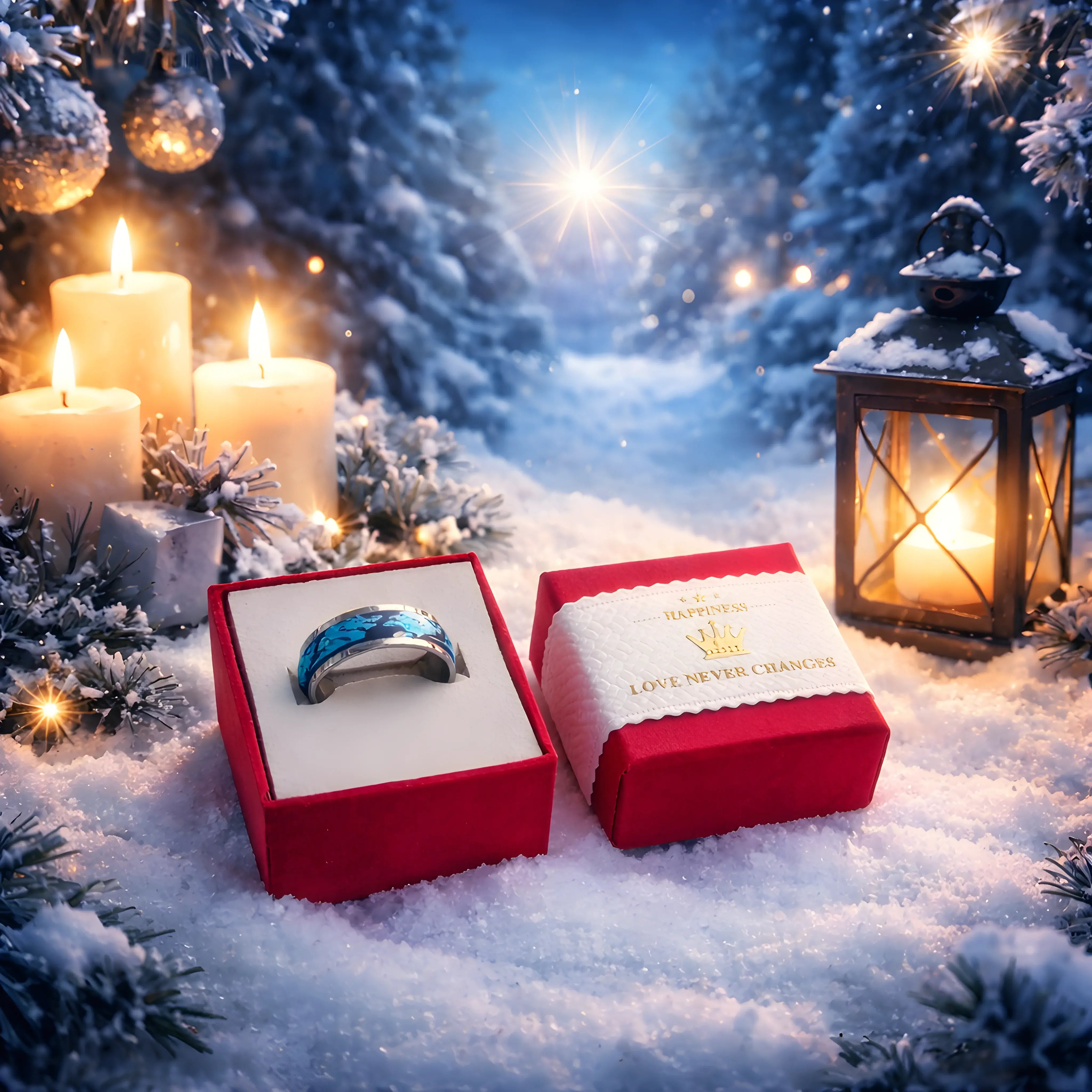 Blue Dragon Glow Ring 5.7cm