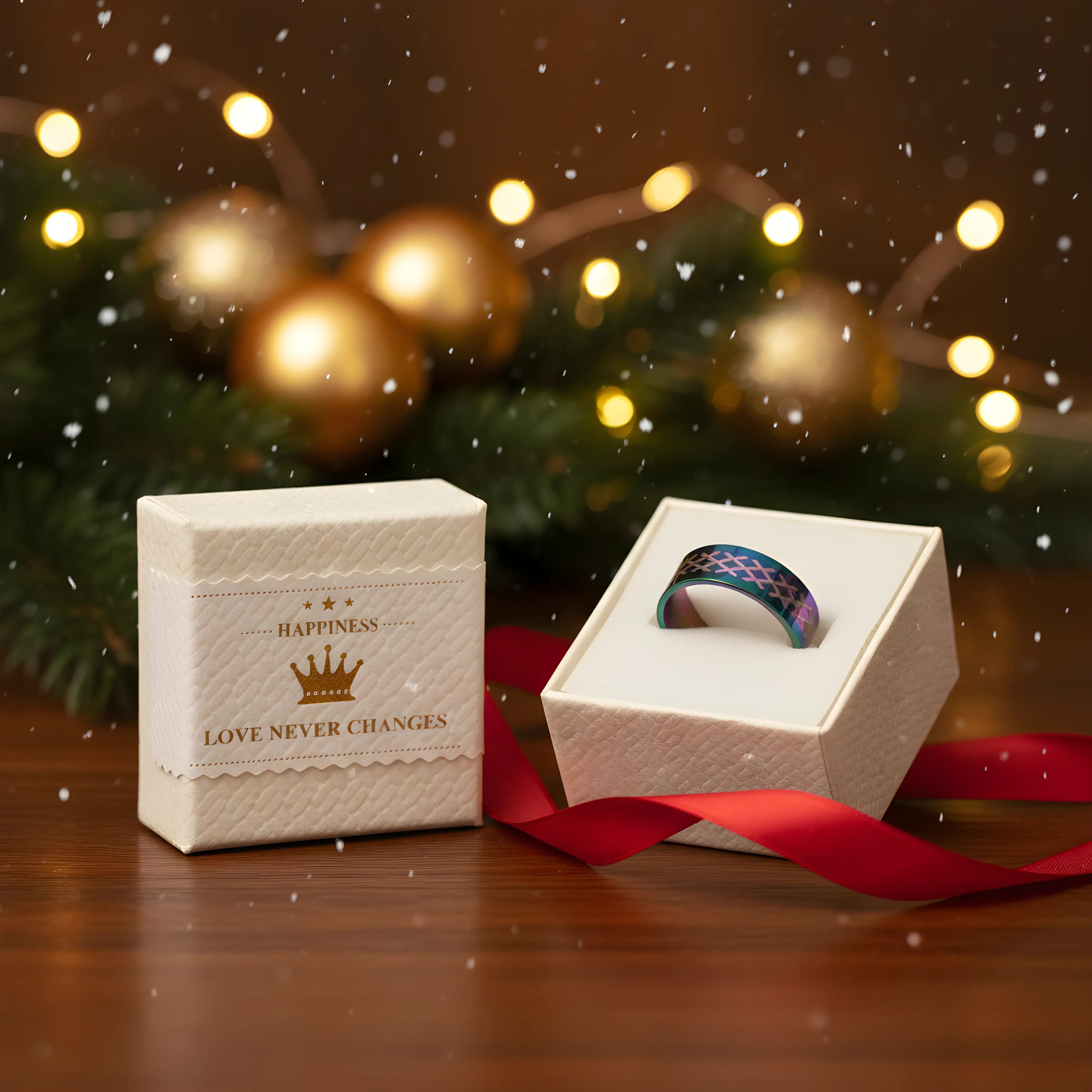 Rainbow Playing Cards Ring 5.9cm