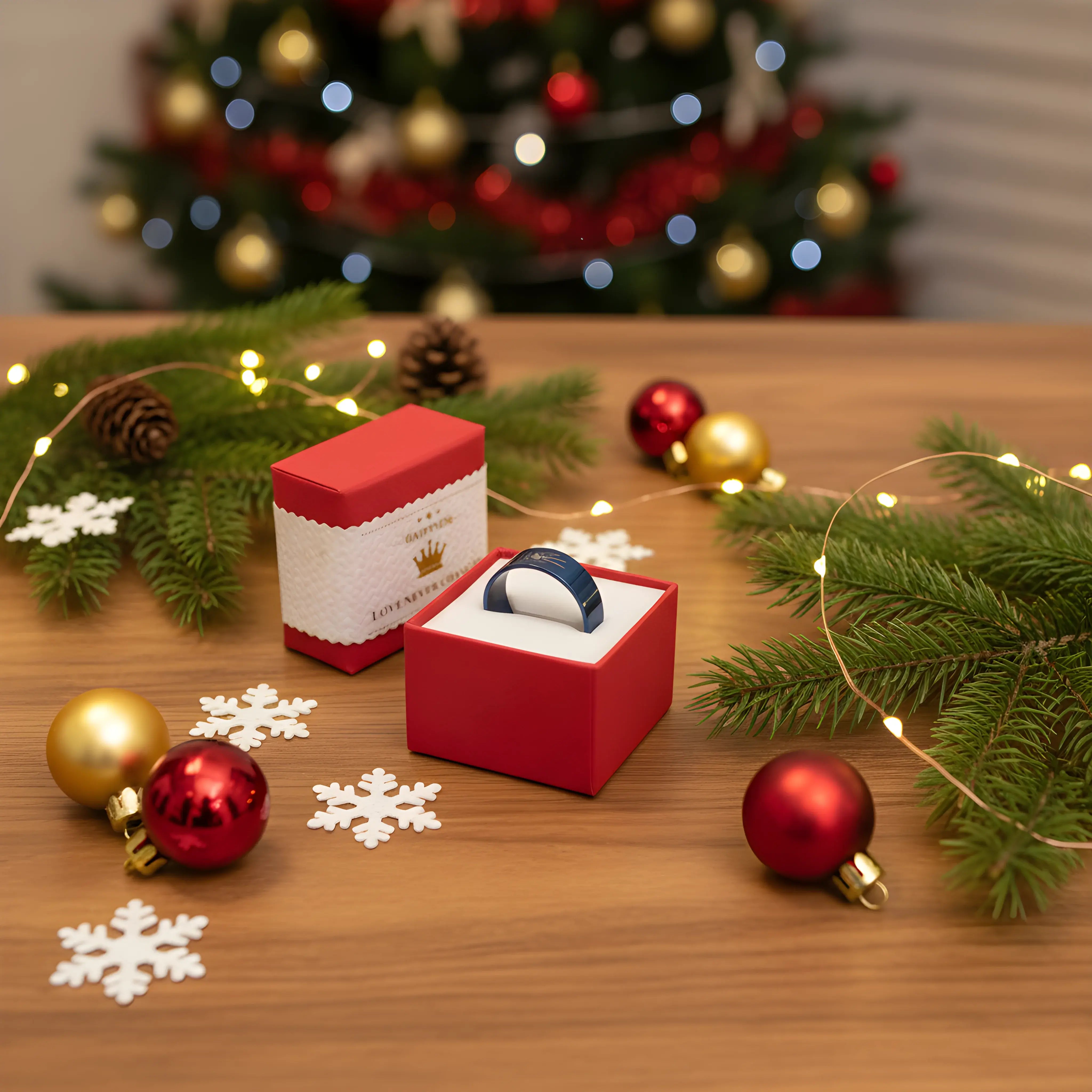 Midnight Blue Engraved Ring 6.3cm