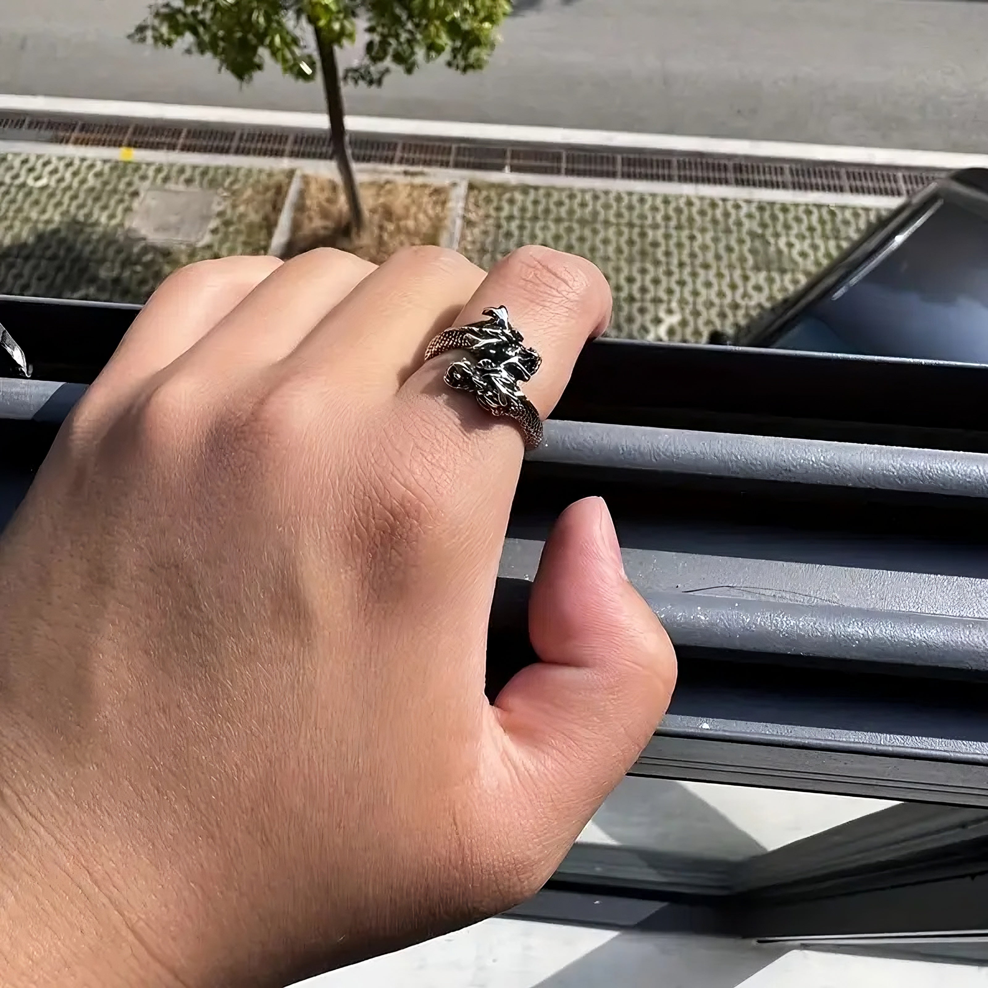 1pc Unique Dragon Ring