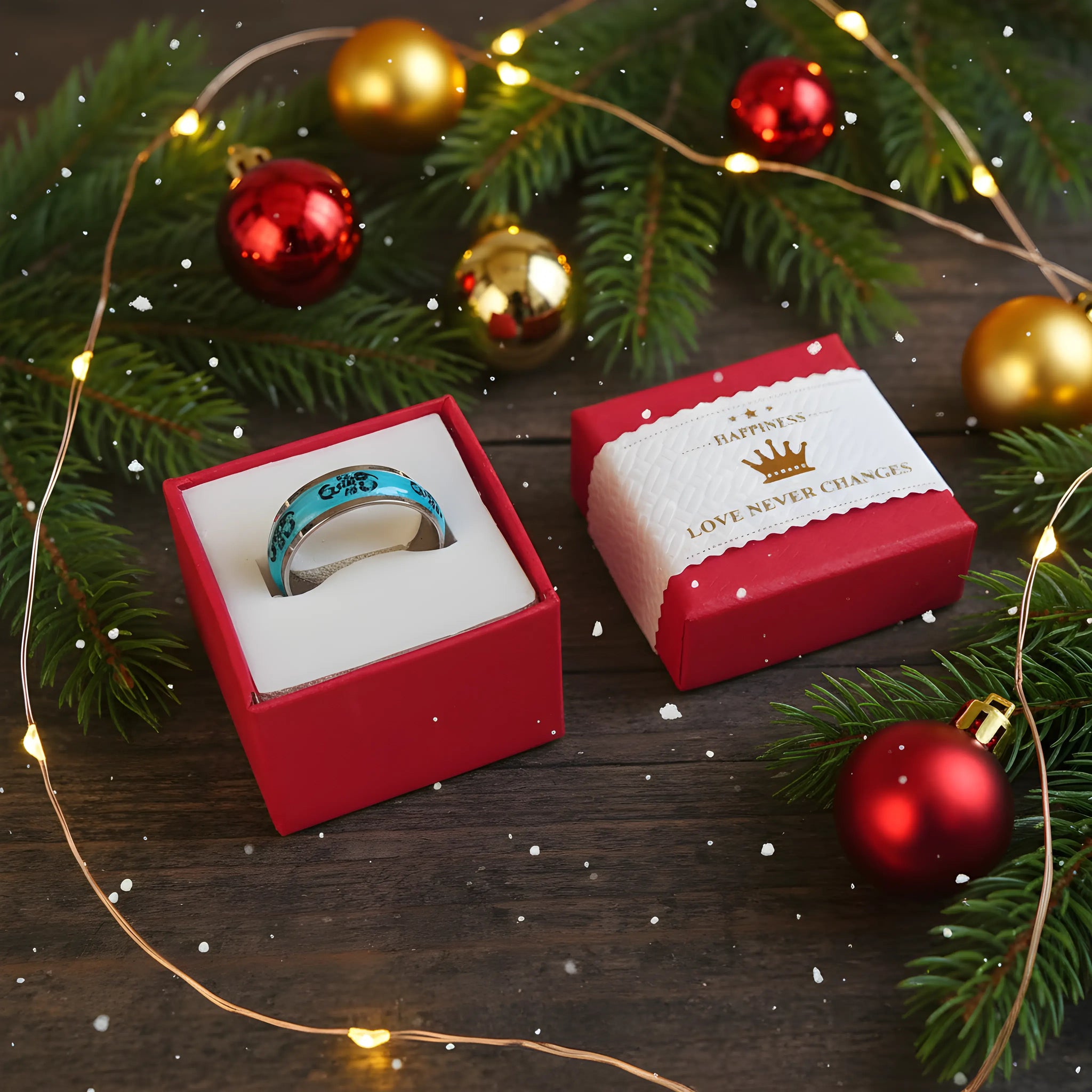 Blue Scorpion Symbol Ring 6cm